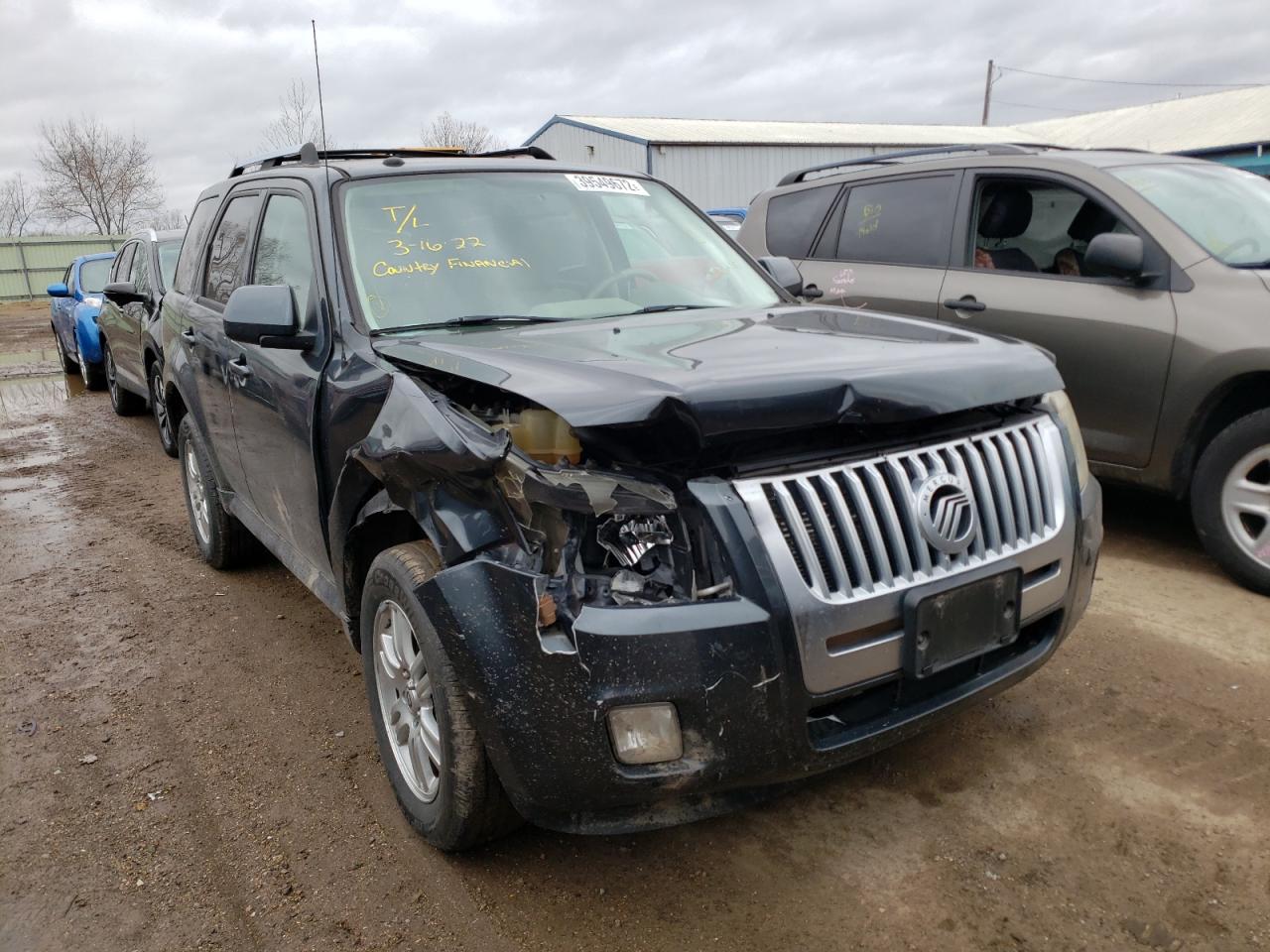 MERCURY MARINER PR 2010 with VIN 4M2CN8HG2AKJ23250 - Photo from auction
