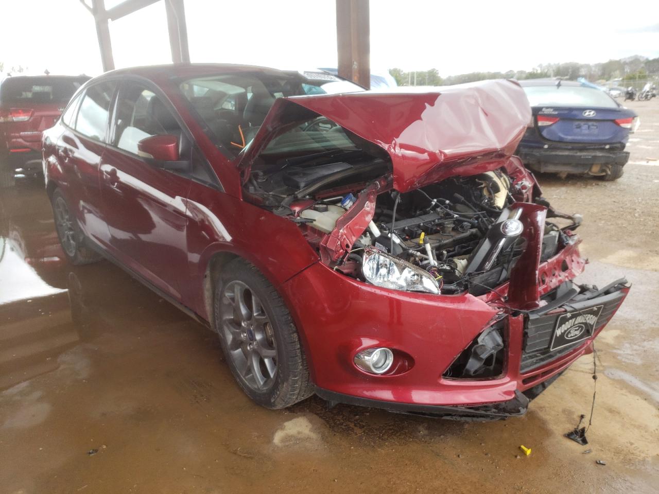 FORD FOCUS SE 2013 with VIN 1FADP3F27DL181096 - Photo from auction