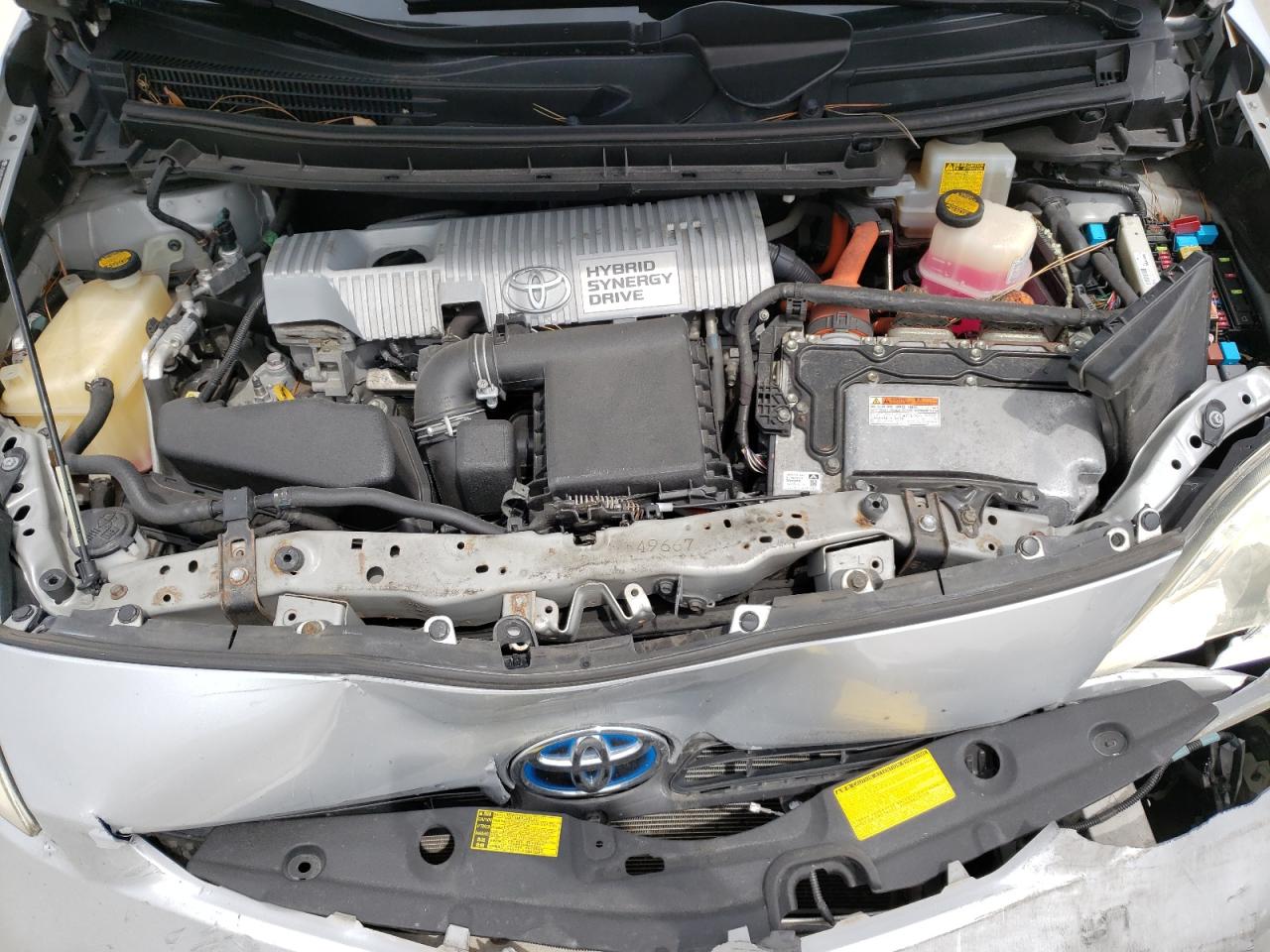 Photo 7 from auction – 2012 TOYOTA PRIUS with VIN JTDKN3DU3C0333709