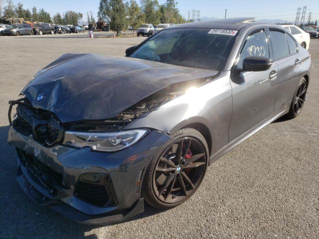 Photo 2 from auction – 2021 BMW M340I with VIN 3MW5U7J03M8B90225