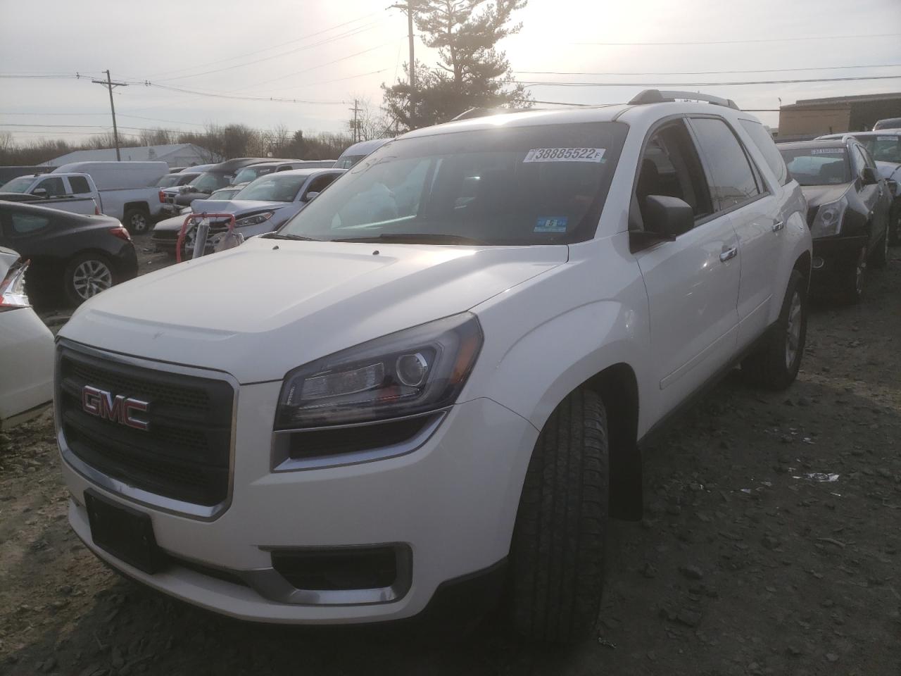 Photo 2 from auction – 2015 GMC ACADIA SLE with VIN 1GKKRPKD1FJ330390