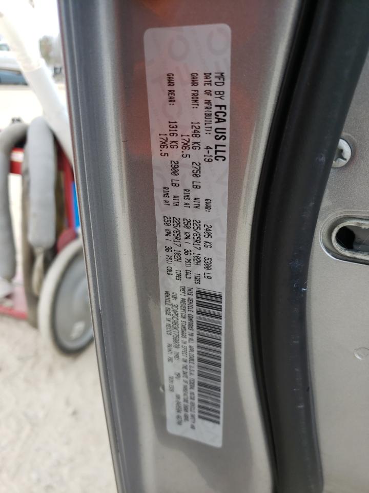 Photo 10 from auction – 2019 DODGE JOURNEY SE with VIN 3C4PDCAB3KT758070