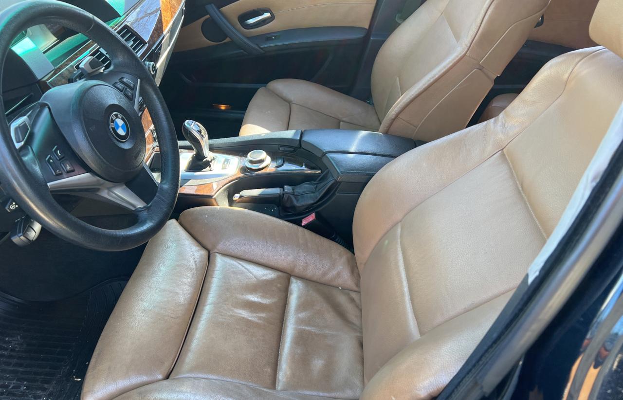 Photo 9 from auction – 2008 BMW 550 I with VIN WBANW53528CT49600