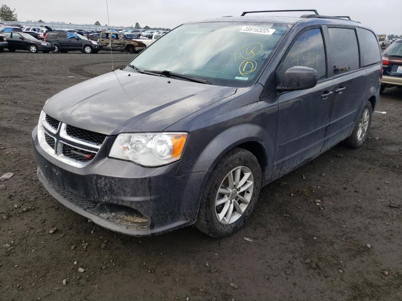 Photo 2 from auction – 2016 DODGE GRAND CARA with VIN 2C4RDGCG8GR339649
