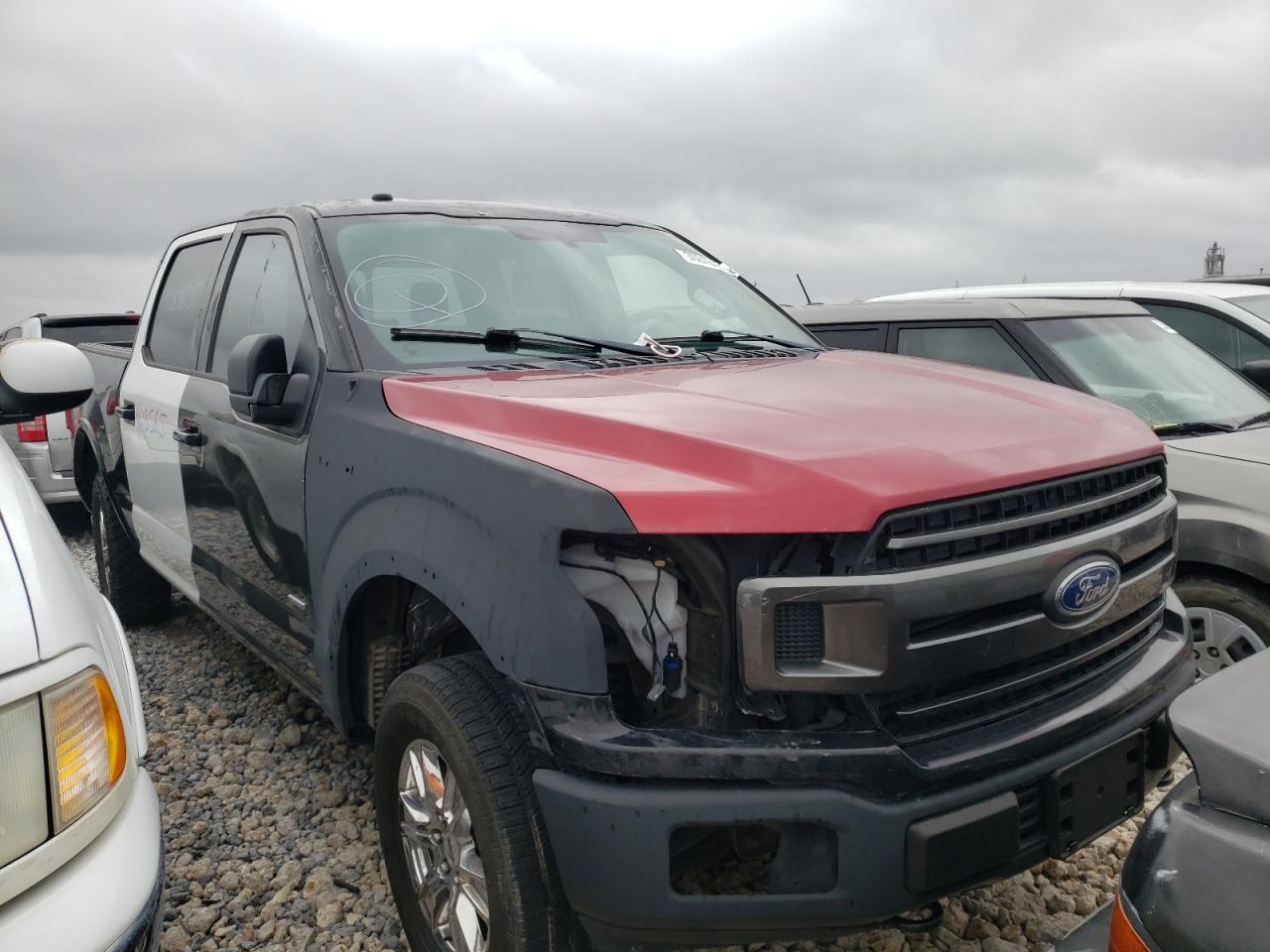 Photo 1 from auction – 2018 FORD F150 SUPER with VIN 1FTEW1E57JFD24186