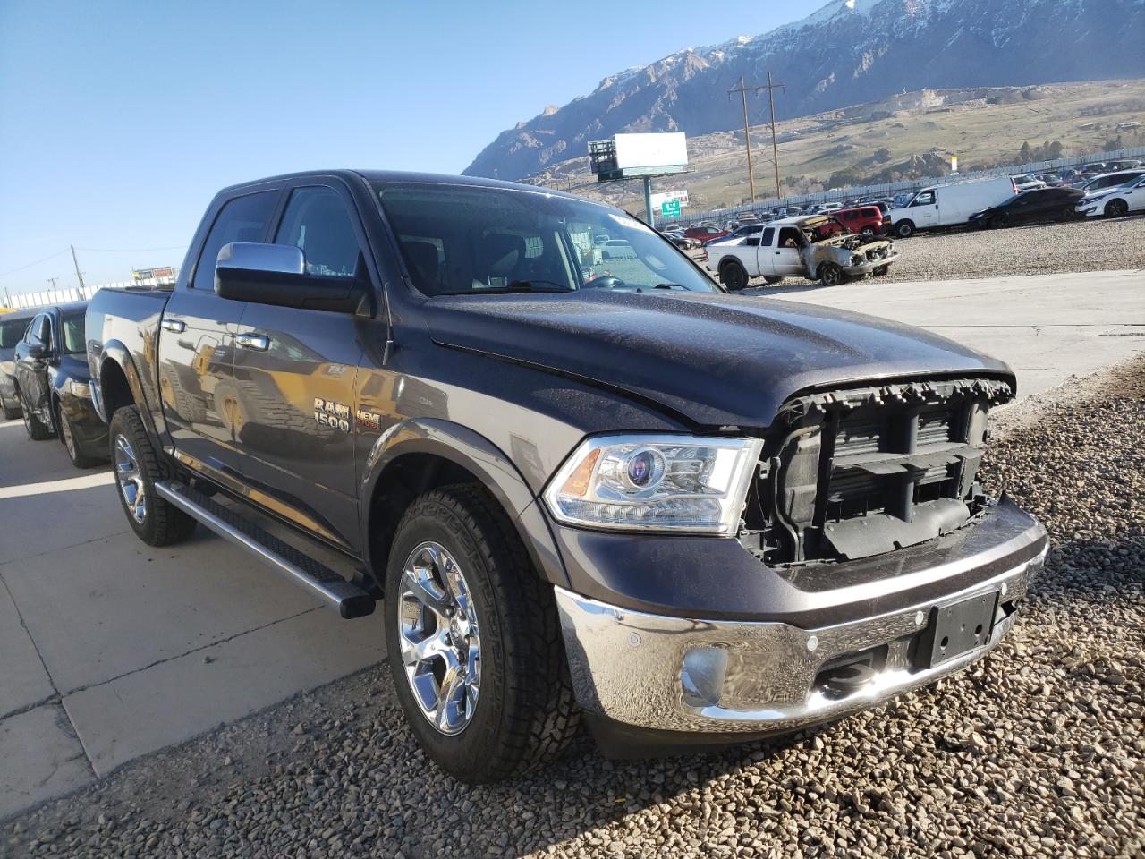RAM 1500 LARAM 2016 with VIN 1C6RR7NT5GS410520 - Photo from auction