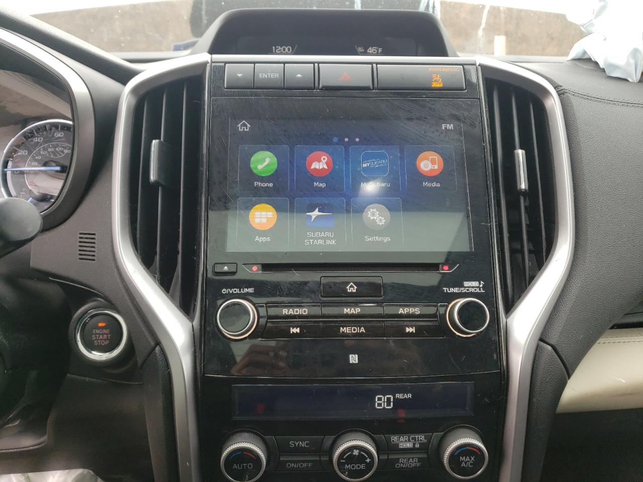 Photo 9 from auction – 2020 SUBARU ASCENT LIM with VIN 4S4WMAPD9L3452816