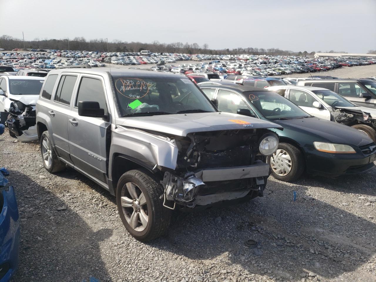 Photo 1 from auction – 2017 JEEP PATRIOT LA with VIN 1C4NJPFA5HD148743
