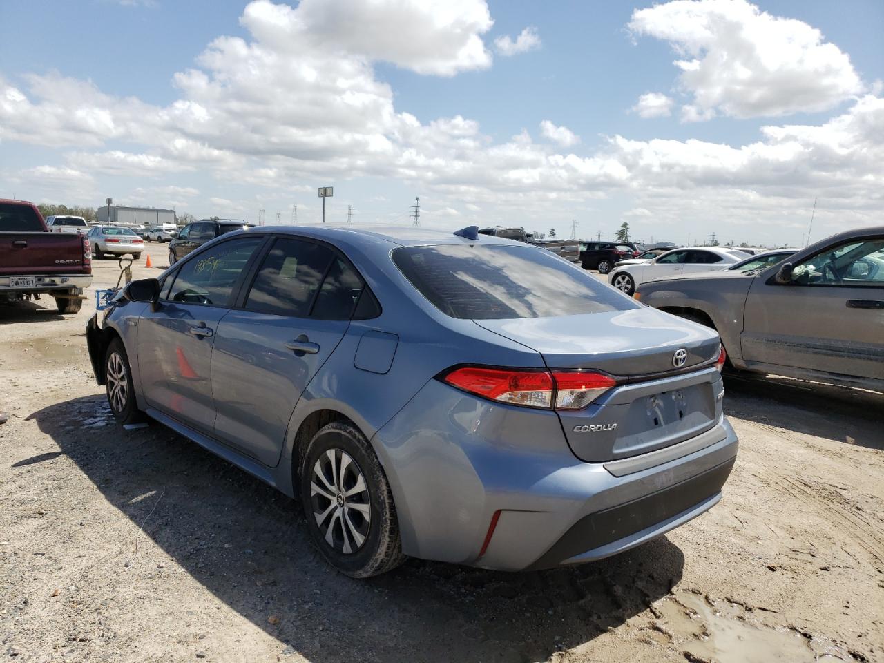 Photo 16 from auction – 2021 TOYOTA COROLLA LE with VIN JTDEAMDE2MJ003398