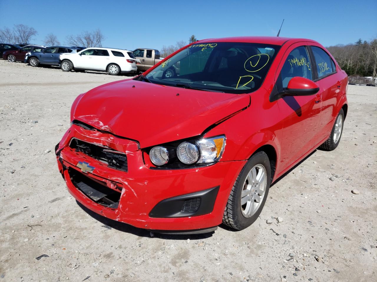 Photo 2 from auction – 2012 CHEVROLET SONIC LS with VIN 1G1JA5SH1C4153333