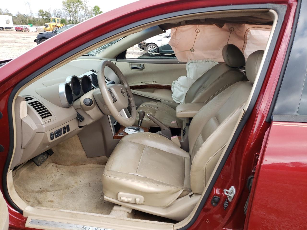 Photo 5 from auction – 2005 NISSAN MAXIMA SE with VIN 1N4BA41E95C872034