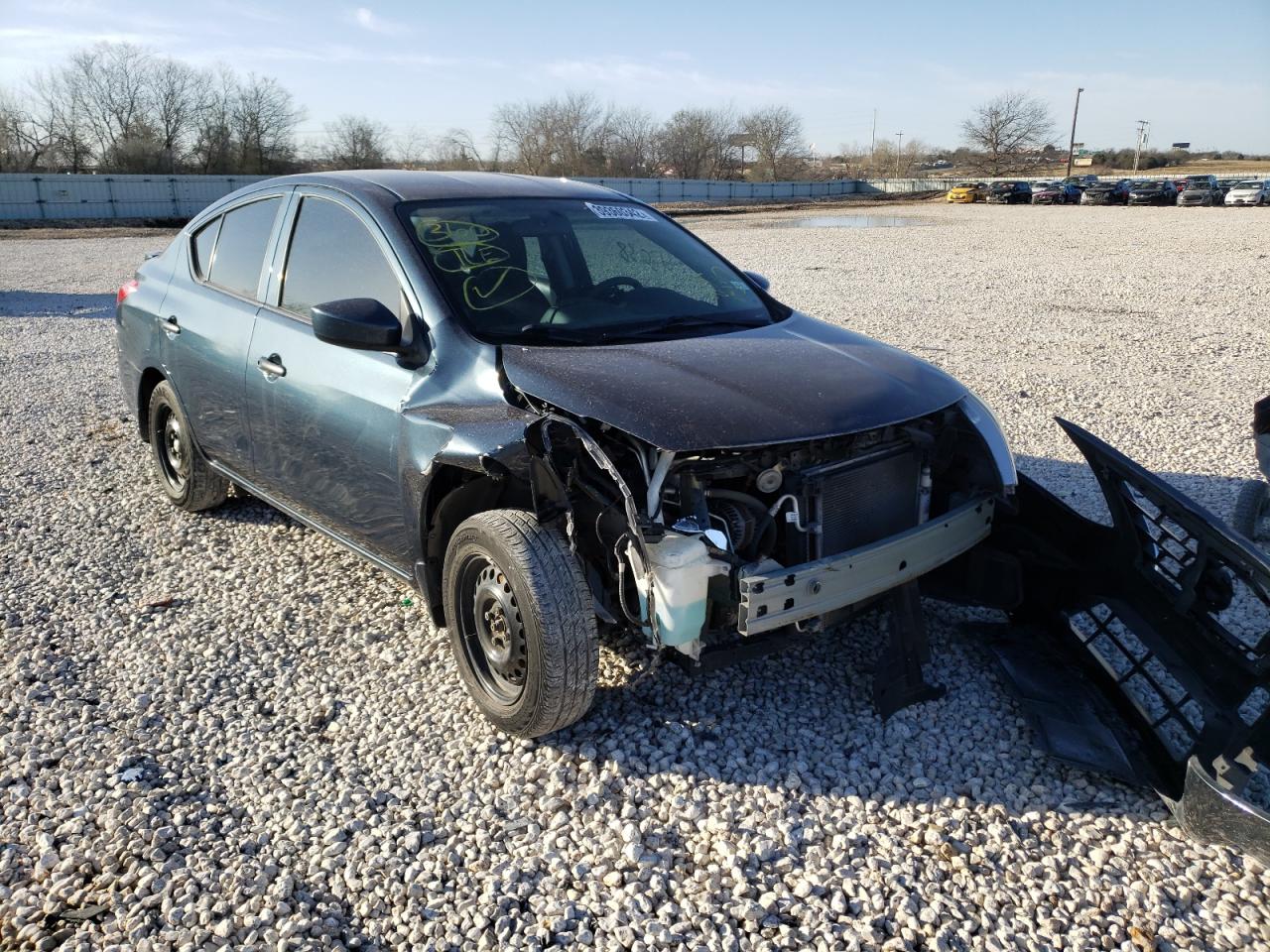 NISSAN VERSA S 2017 with VIN 3N1CN7AP1HL851048 - Photo from auction