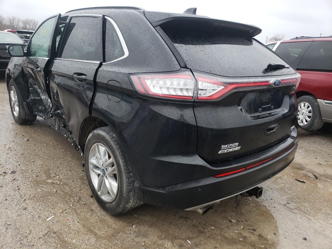 Photo 3 from auction – 2015 FORD EDGE SEL with VIN 2FMTK4J94FBB20236