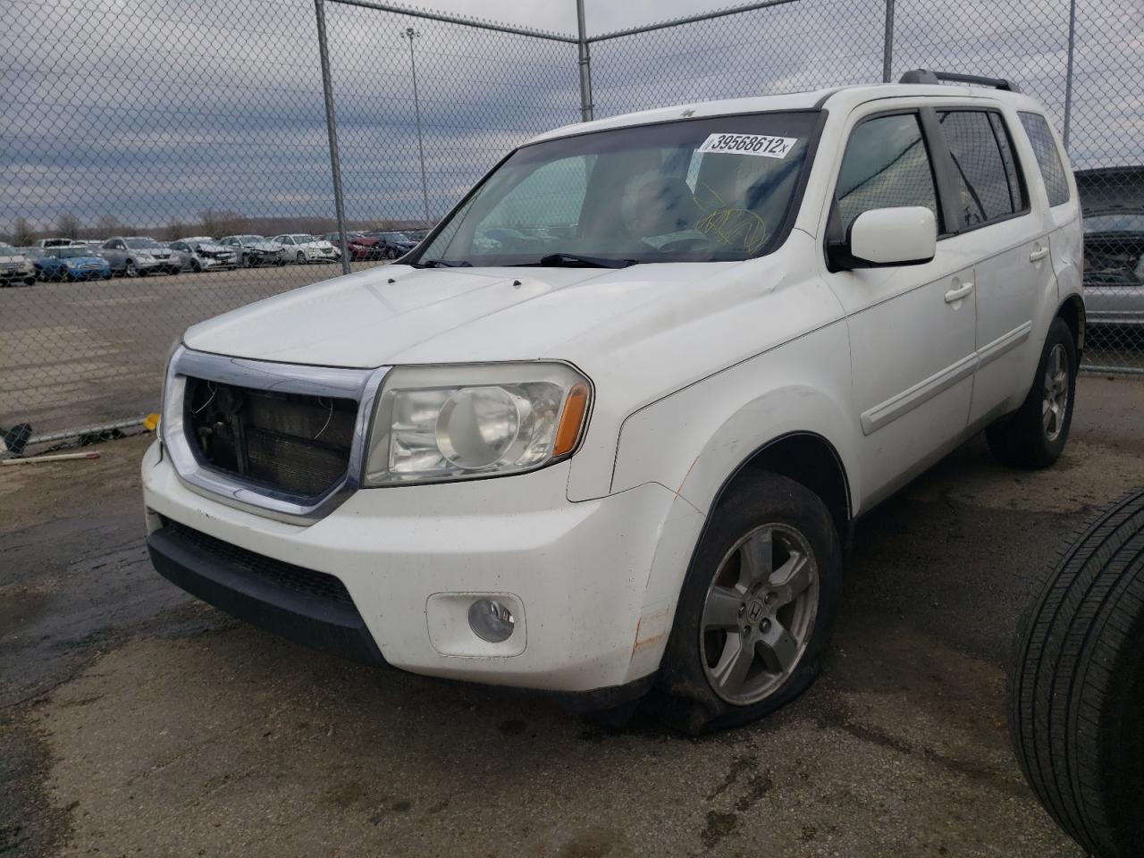 Photo 2 from auction – 2010 HONDA PILOT EXL with VIN 5FNYF4H67AB040872