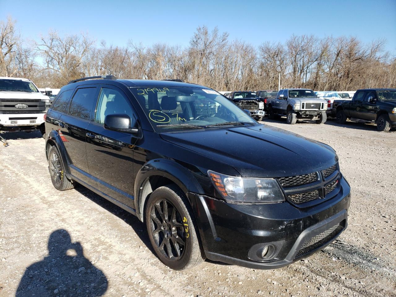 DODGE JOURNEY SX 2014 مع رقم تعريف المركبة 3C4PDCBG2ET219969 - صورة من المزاد