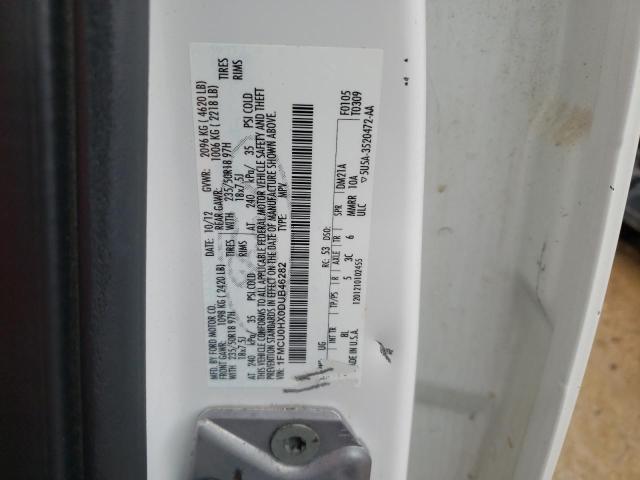Photo 10 from auction – 2013 FORD ESCAPE SEL with VIN 1FMCU0HX0DUB46282