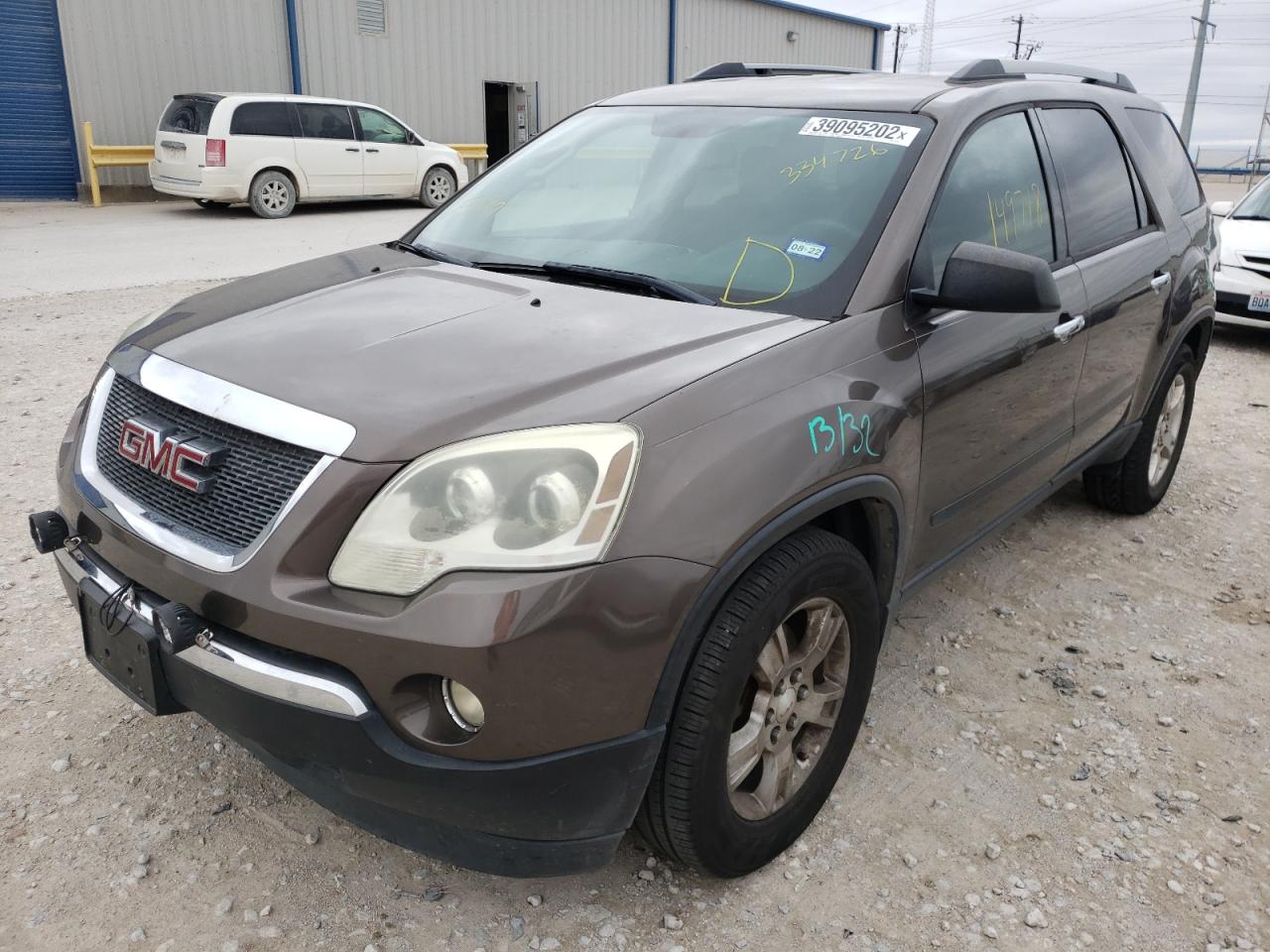 Photo 2 from auction – 2011 GMC ACADIA SLE with VIN 1GKKRNED3BJ334726