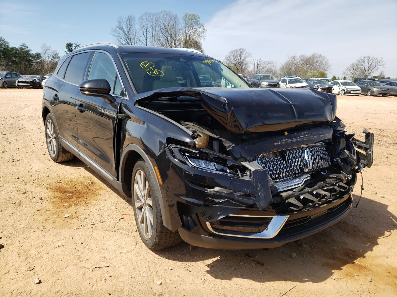 LINCOLN NAUTILUS S 2019 with VIN 2LMPJ6K95KBL35282 - Photo from auction
