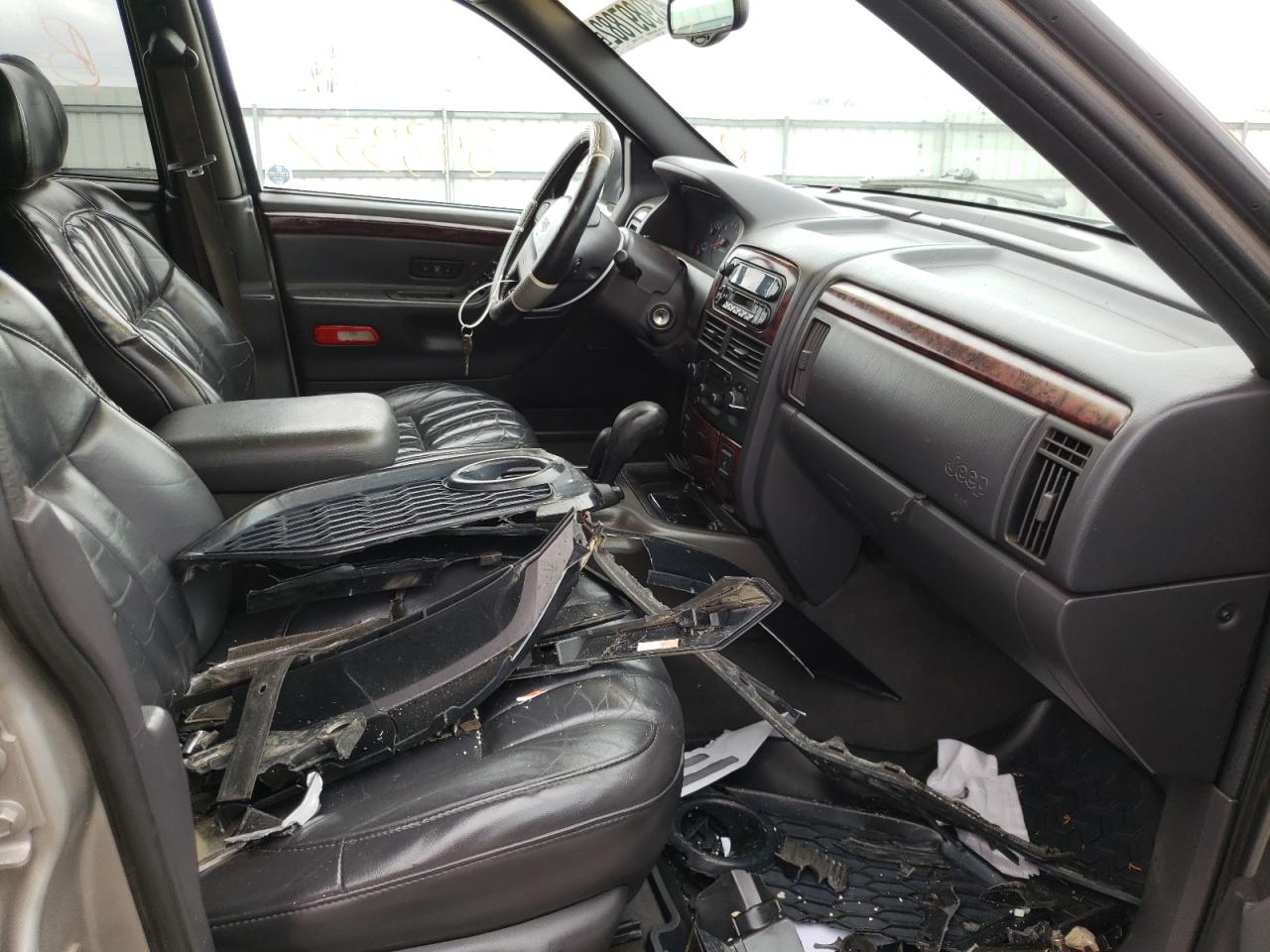 Photo 5 from auction – 2000 JEEP CHEROKEE with VIN 1J4GW58S1YC267992