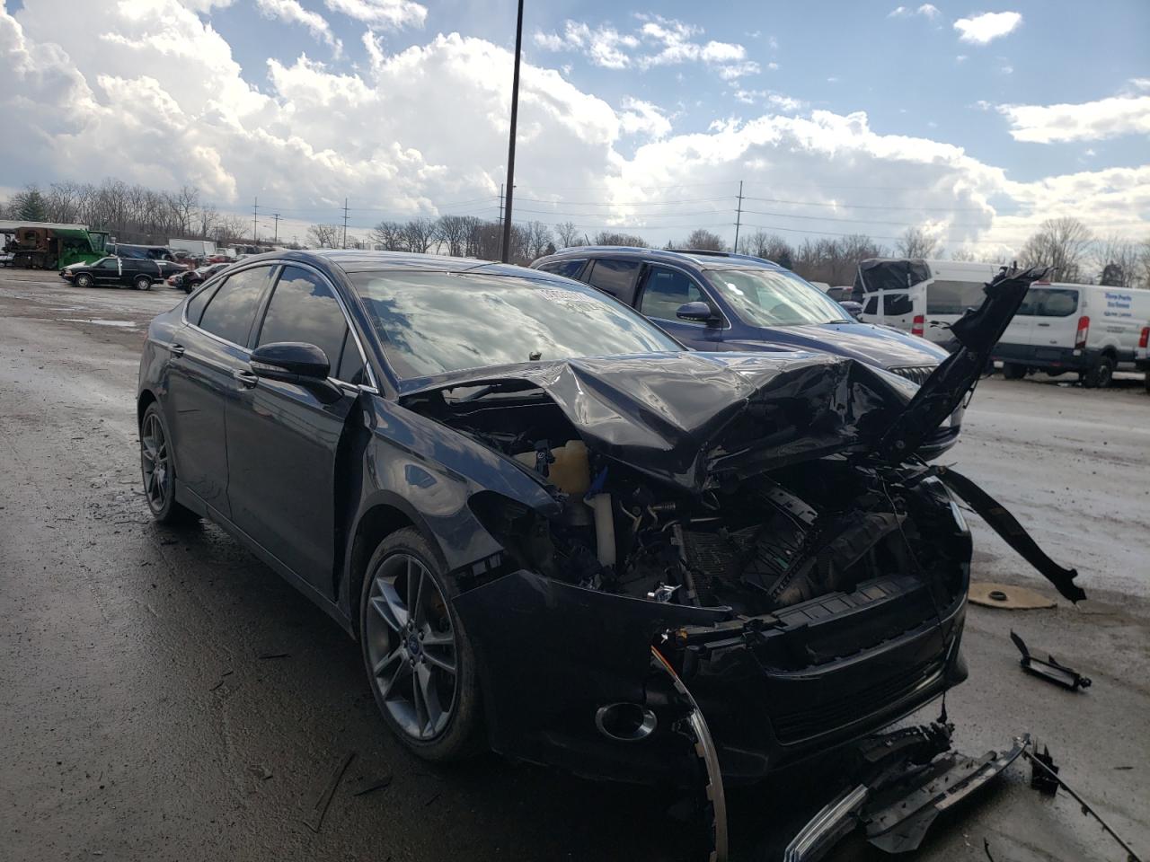 FORD FUSION TIT 2013 with VIN 3FA6P0K96DR103873 - Photo from auction