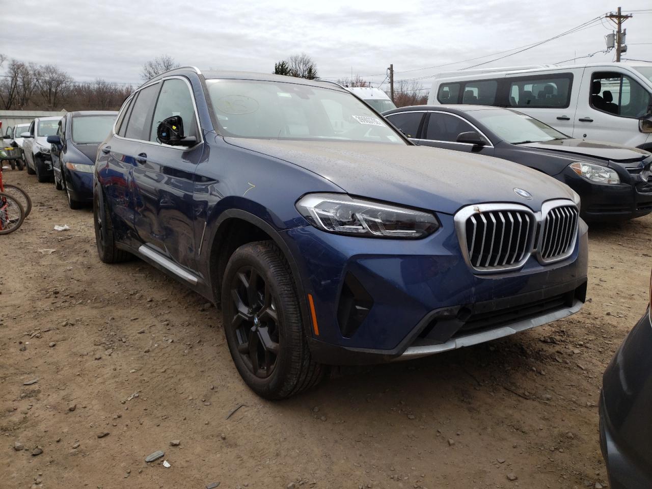 BMW X3 XDRIVE3 2022 with VIN 5UX53DP07N9K26337 - Photo from auction
