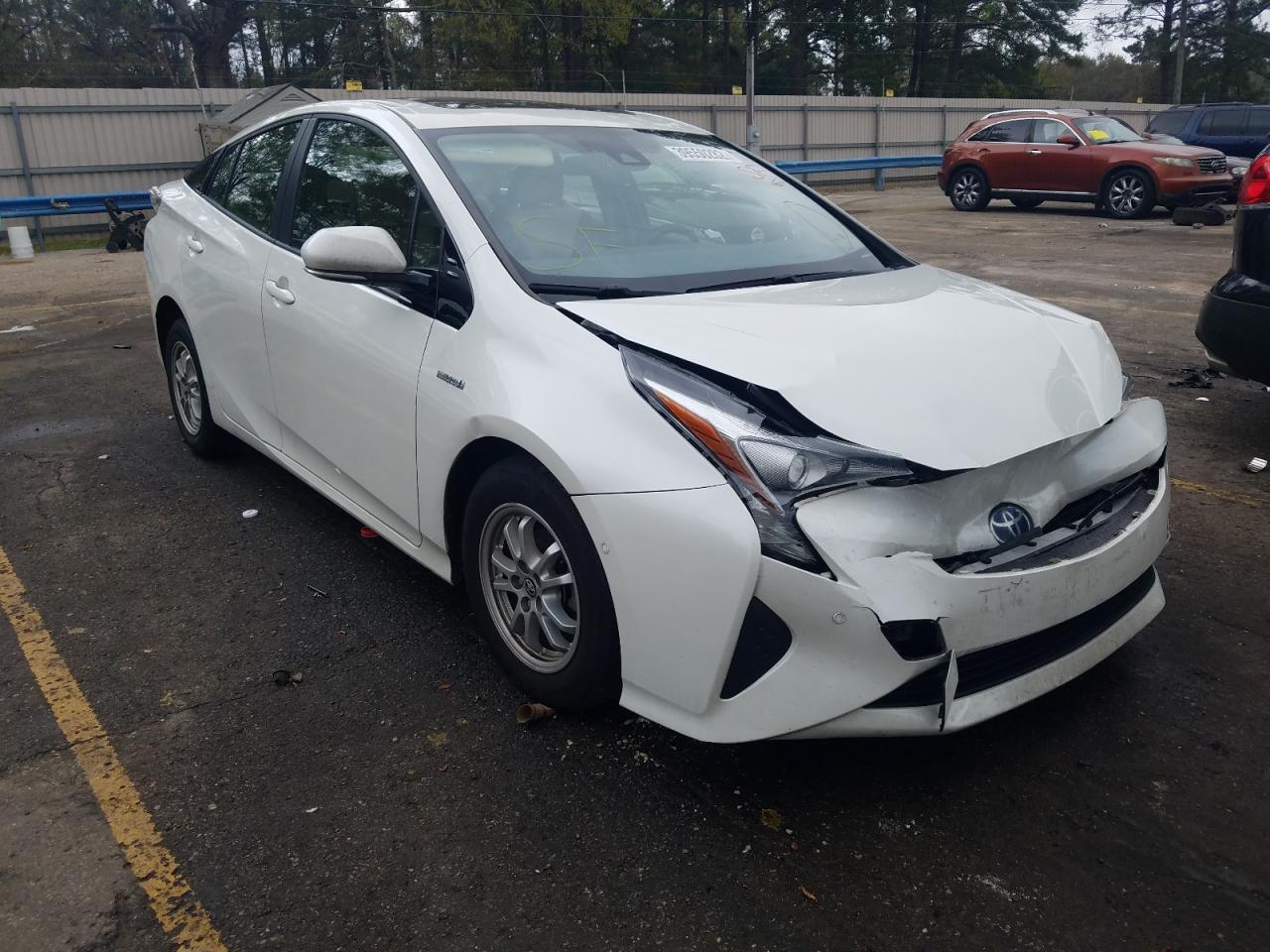 TOYOTA PRIUS 2018 with VIN JTDKARFU7J3057073 - Photo from auction