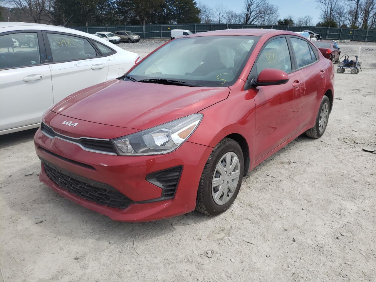 Photo 2 from auction – 2022 KIA RIO with VIN 3KPA24AD2NE440985