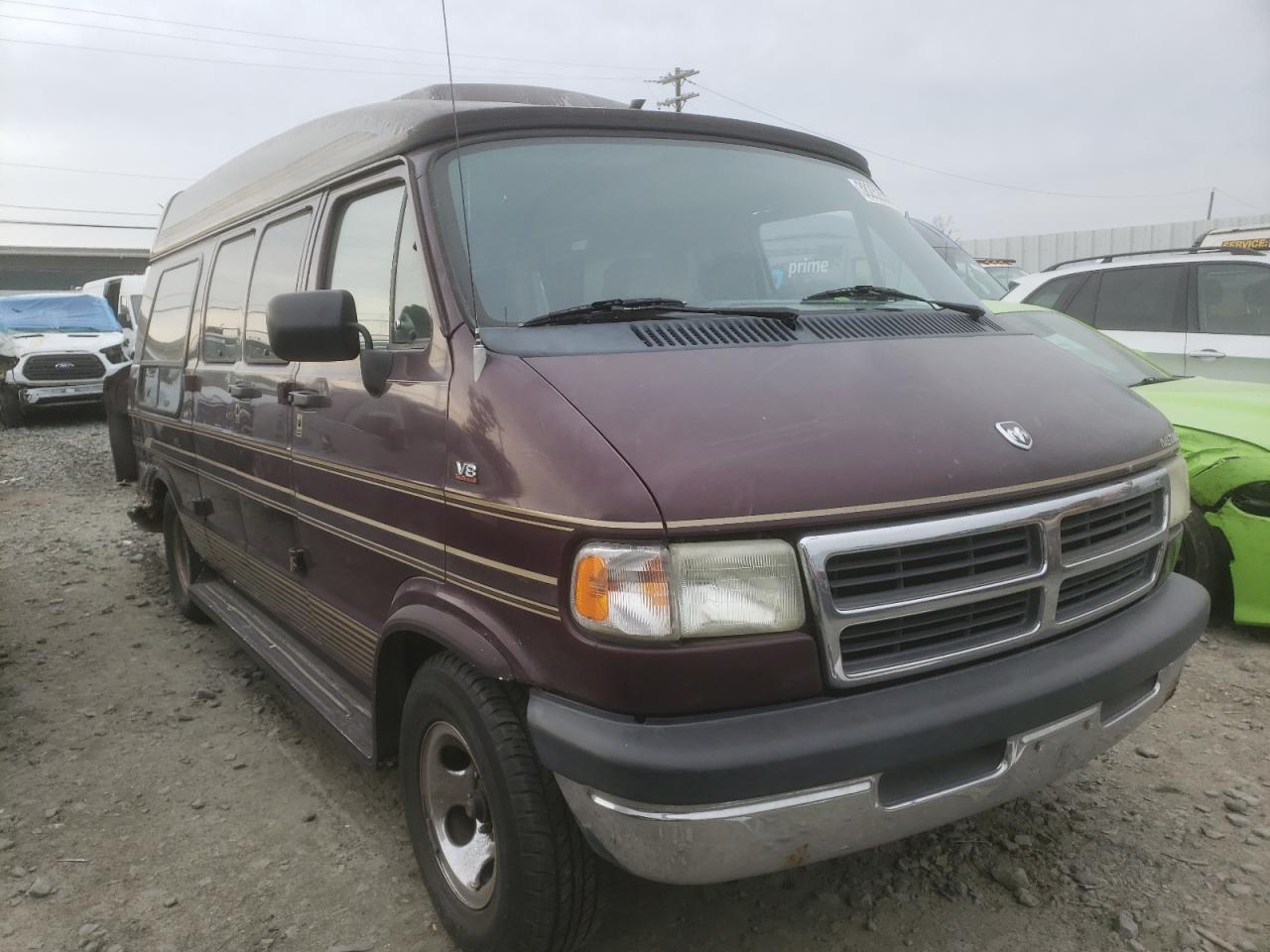 DODGE RAM VAN B2 1995 with VIN 2B6HB21Y7SK563422 - Photo from auction