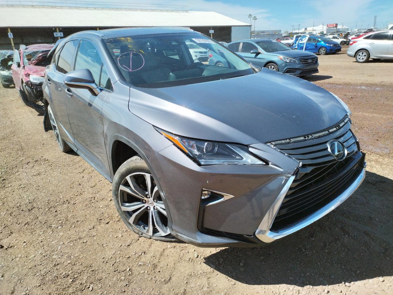LEXUS RX 350 BAS 2017 with VIN 2T2ZZMCA7HC060248 - Photo from auction