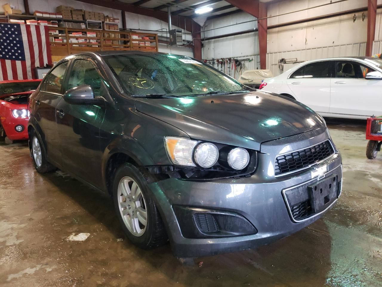 CHEVROLET SONIC LS 2012 with VIN 1G1JA5SH8C4190881 - Photo from auction