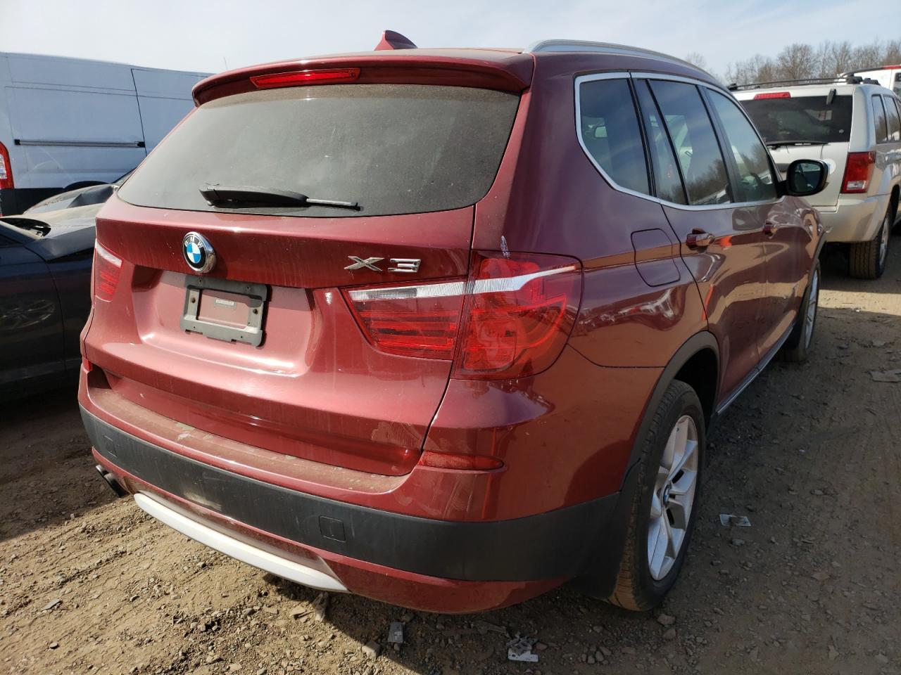 Photo 4 from auction – 2011 BMW X3 XDRIVE3 with VIN 5UXWX7C53BLT78500