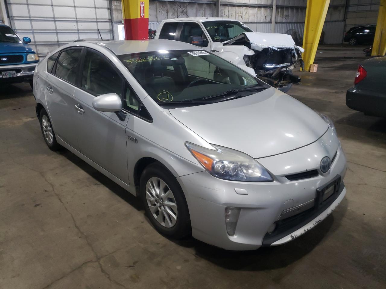 TOYOTA PRIUS PLUG 2012 with VIN JTDKN3DP3C3010639 - Photo from auction