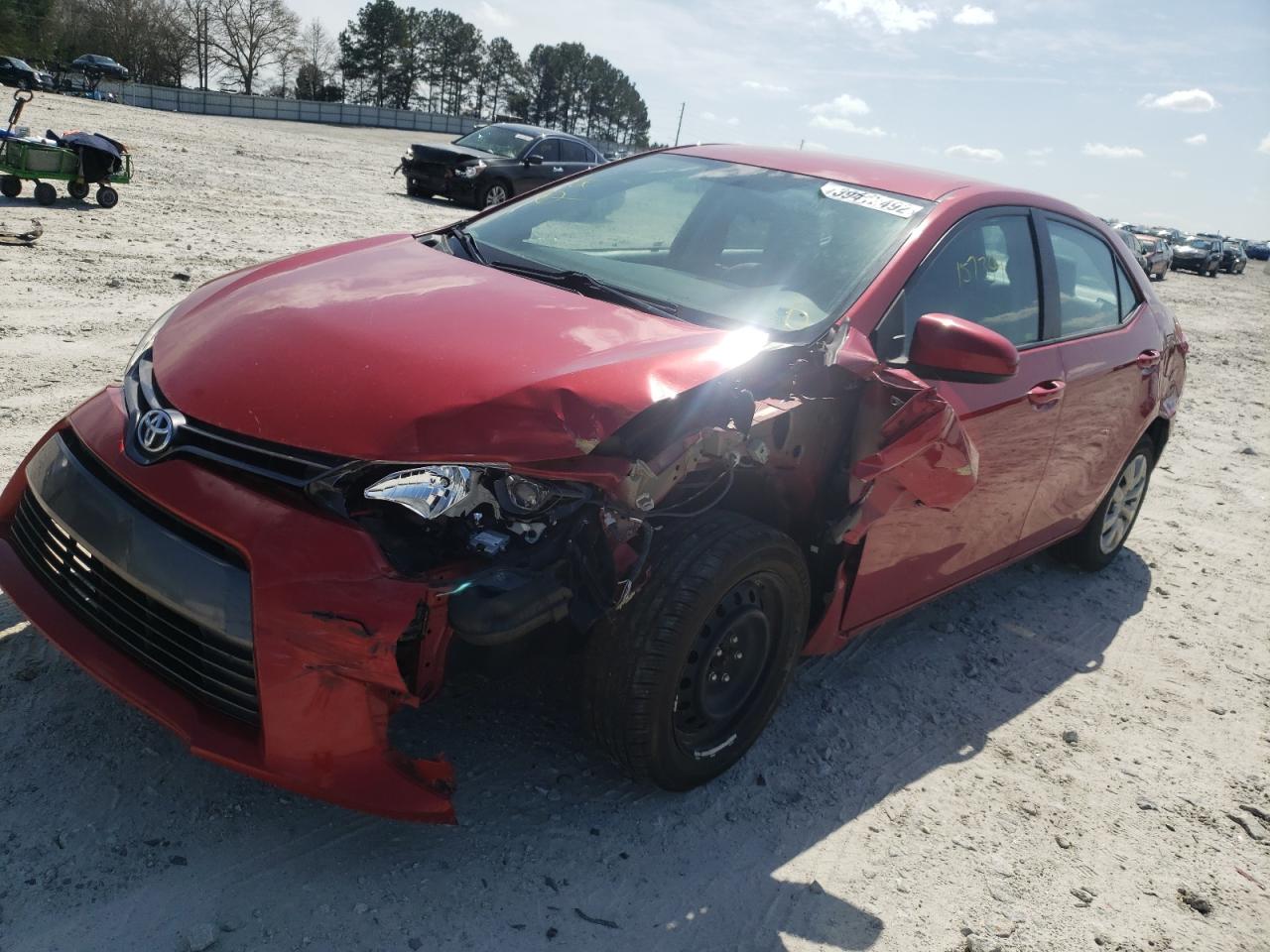 Photo 2 from auction – 2016 TOYOTA COROLLA L with VIN 2T1BURHE4GC710598