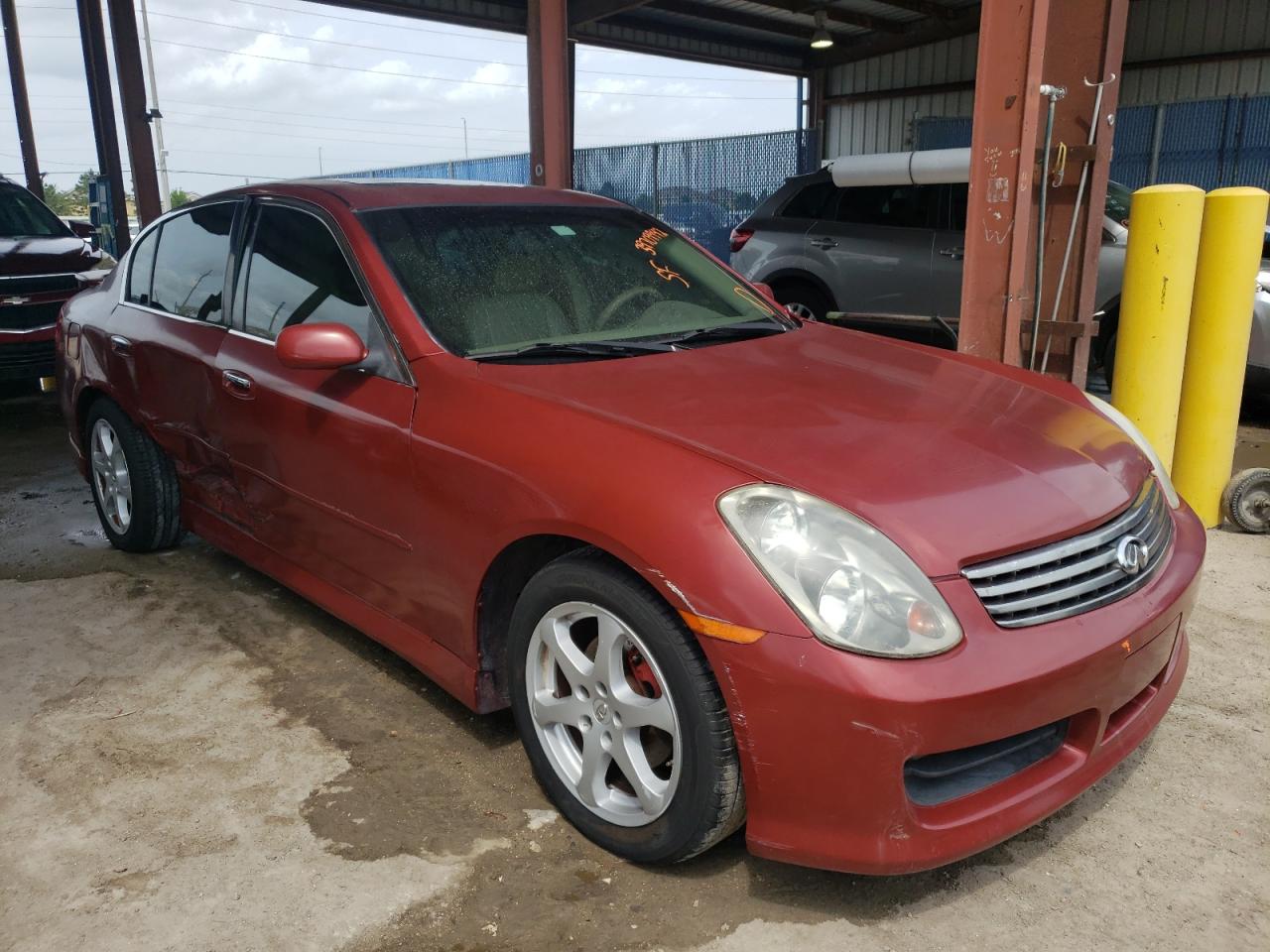INFINITI G35 2003 with VIN JNKCV51E23M315870 - Photo from auction