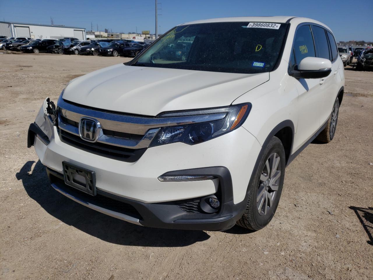 Photo 2 from auction – 2019 HONDA PILOT EXL with VIN 5FNYF5H53KB023498