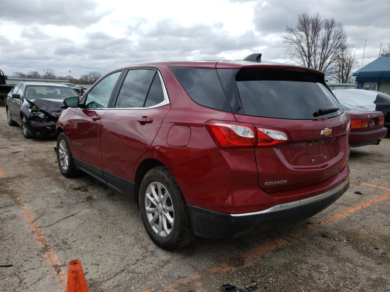 Photo 3 from auction – 2021 CHEVROLET EQUINOX LT with VIN 3GNAXKEV3ML321305