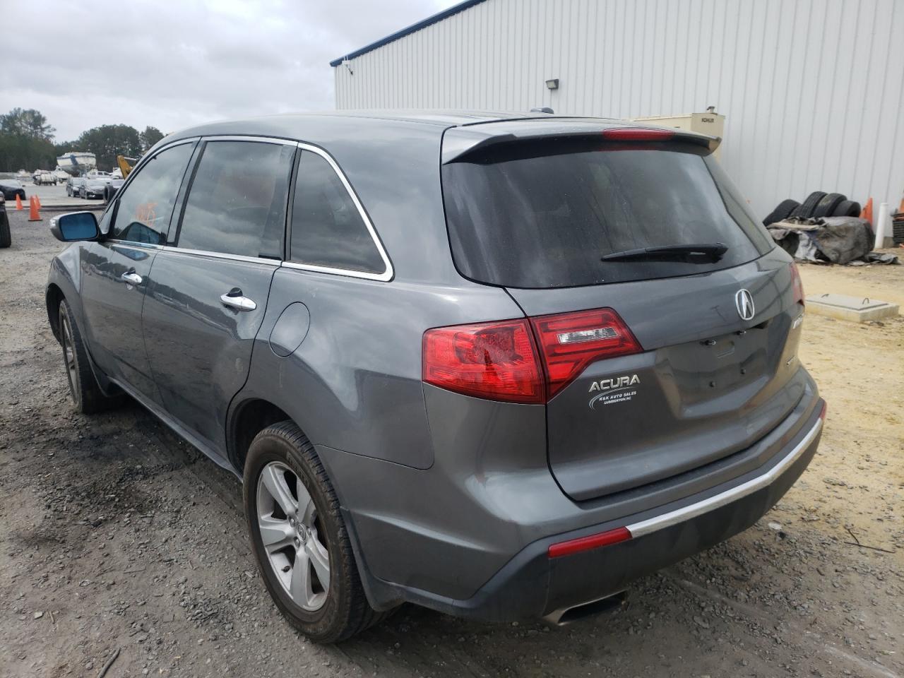 Photo 3 from auction – 2011 ACURA MDX TECHNO with VIN 2HNYD2H6XBH510747