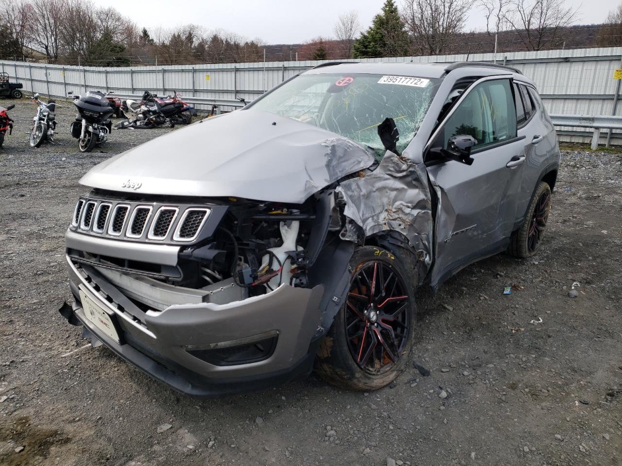 Photo 2 from auction – 2018 JEEP COMPASS LA with VIN 3C4NJDBB3JT160967