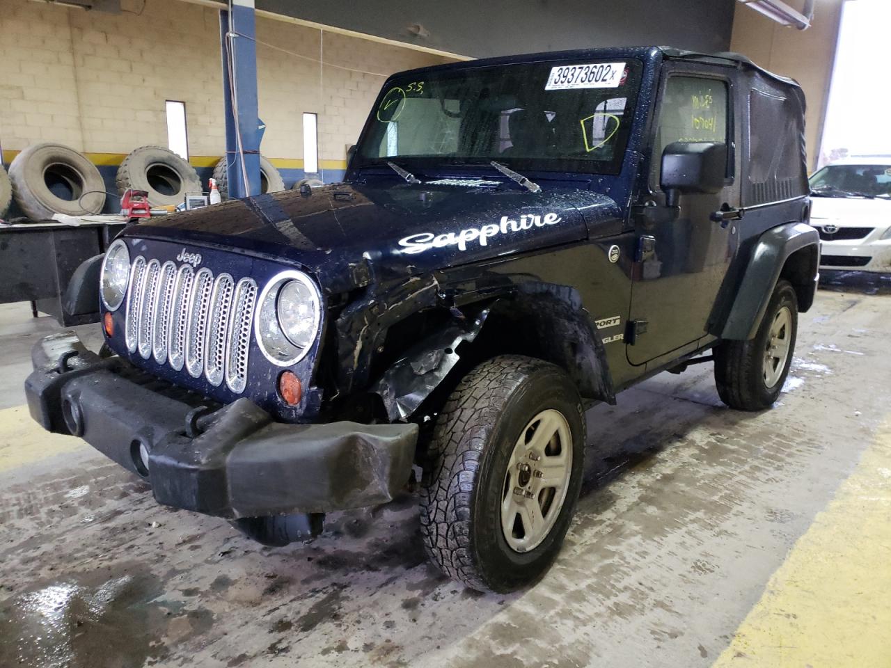 Photo 2 from auction – 2013 JEEP WRANGLER S with VIN 1C4AJWAG4DL530637