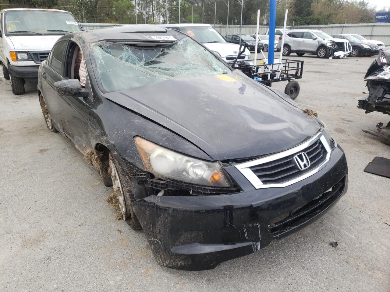 HONDA ACCORD EX 2008 with VIN JHMCP26778C045552 - Photo from auction