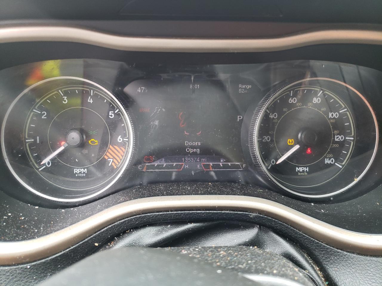 Photo 8 from auction – 2014 JEEP CHEROKEE L with VIN 1C4PJMDB7EW180354