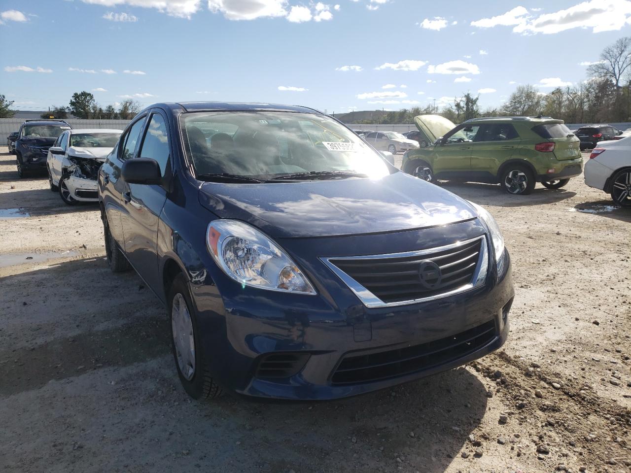 Photo 1 from auction – 2014 NISSAN VERSA S with VIN 3N1CN7AP6EL844852