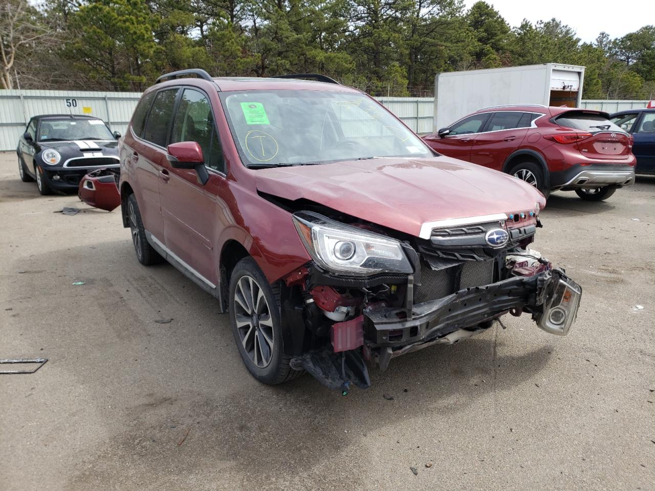 SUBARU FORESTER 2 2018 with VIN JF2SJGWC5JH540237 - Photo from auction