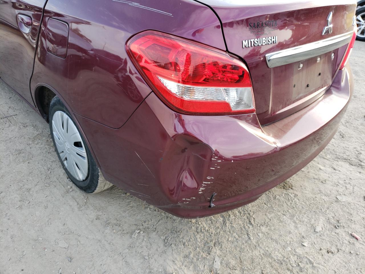 Photo 9 from auction – 2017 MITSUBISHI MIRAGE G4 with VIN ML32F3FJ1HH003174