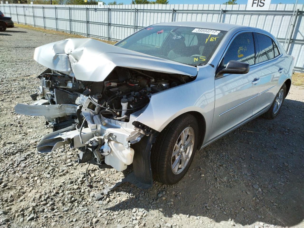 Photo 2 from auction – 2013 CHEVROLET MALIBU LS with VIN 1G11A5SA6DF262878