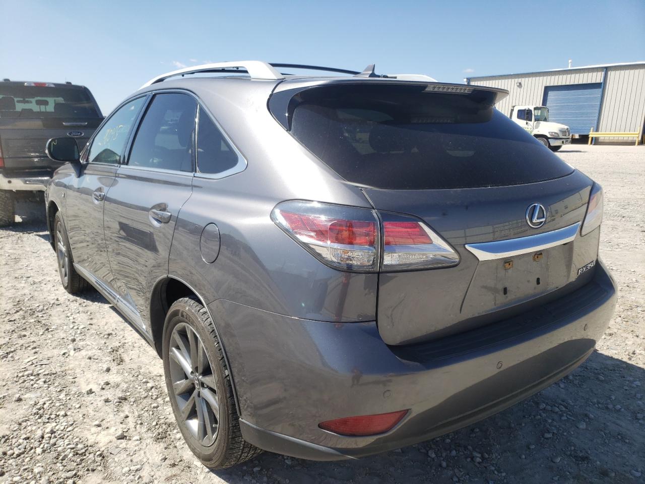 Photo 3 from auction – 2013 LEXUS RX 350 BAS with VIN 2T2BK1BA1DC194897