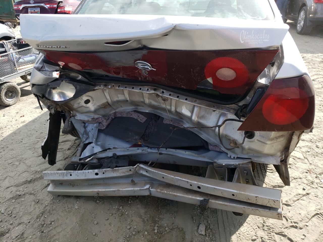 Photo 9 from auction – 2003 CHEVROLET IMPALA with VIN 2G1WF52E639149272
