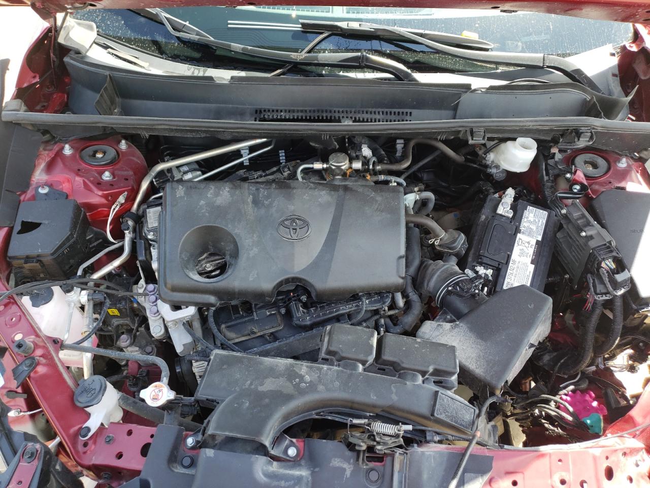 Photo 7 from auction – 2021 TOYOTA RAV4 LE with VIN 2T3H1RFV6MW140983
