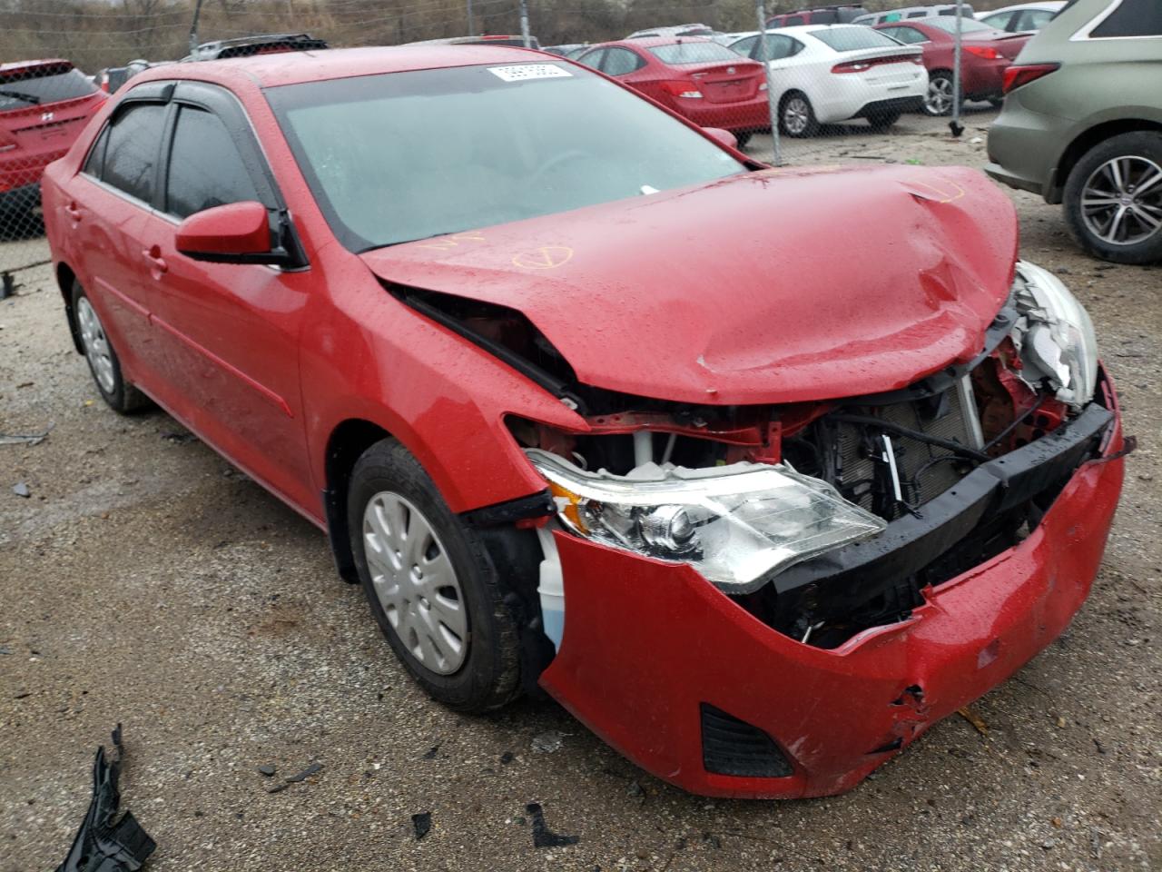 TOYOTA CAMRY L 2014 with VIN 4T4BF1FK2ER345716 - Photo from auction