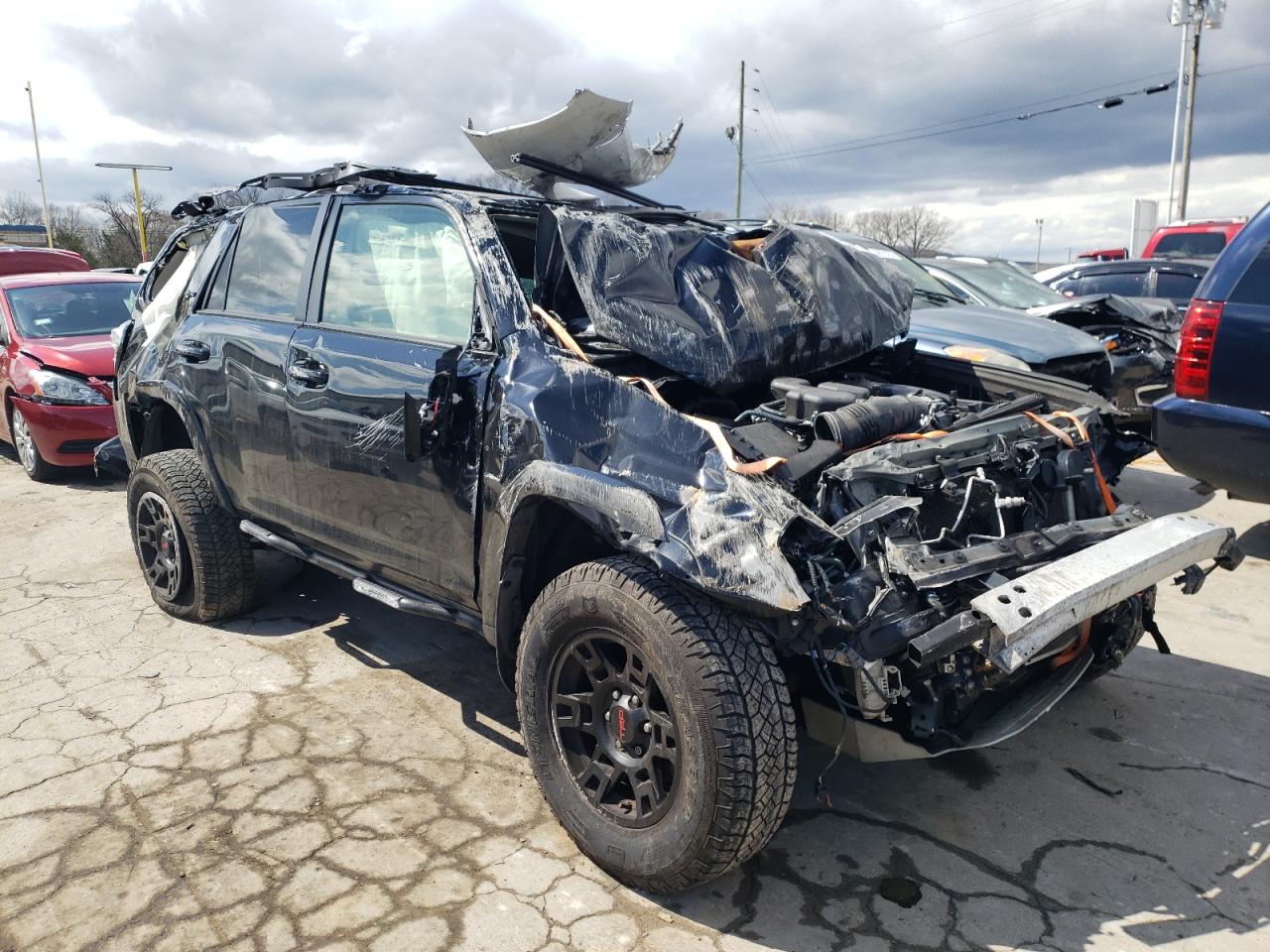 TOYOTA 4RUNNER SR 2015 with VIN JTEBU5JR6F5268632 - Photo from auction